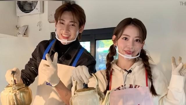 Thai prince BamBam and Japanese princess Sakura's life in Korea