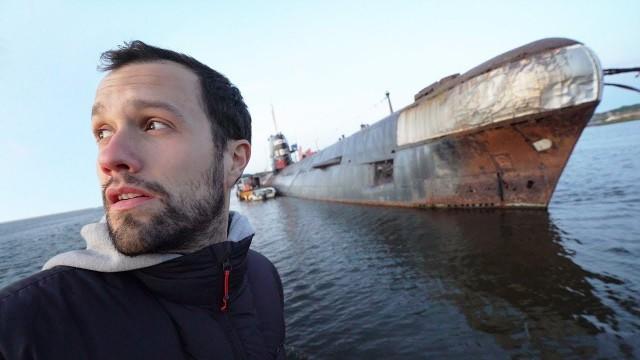 J'explore un sous-marin abandonné