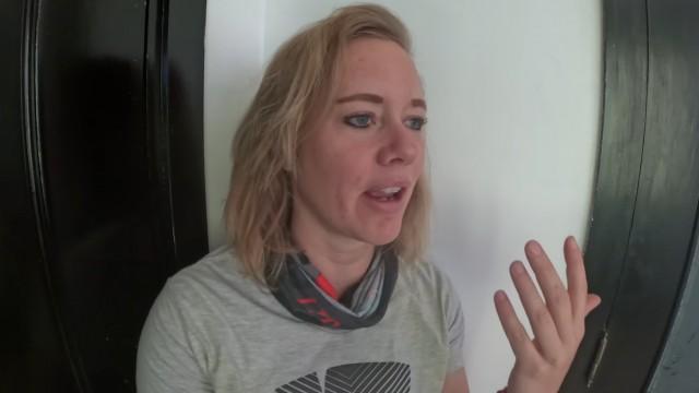 Limping back to a Moroccan city after damaging my motorcycle