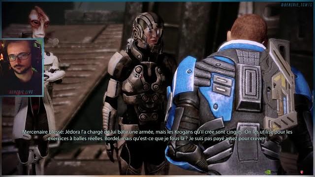 Gris of War - Mass Effect 2 #9 - Benzaie Live