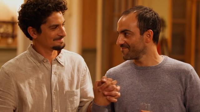 Óscar y Mariano se presentan como pareja