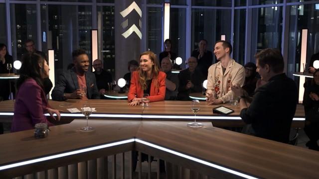 Pier-Luc Funk, Pascale St-Onge, Oscar Desgagnés, Joey Bélanger et Marie-Eve Fournier