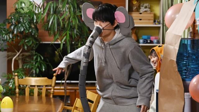 今夜は、わが家が動物園。