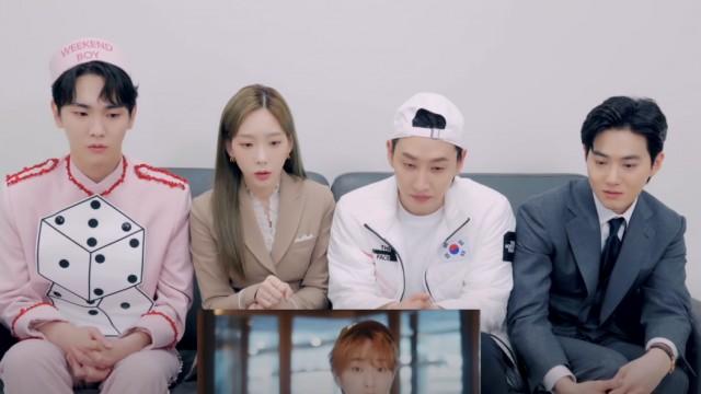 KEY & EUNHYUK & TAEYEON & SUHO Reaction | ONEW 'DICE' MV