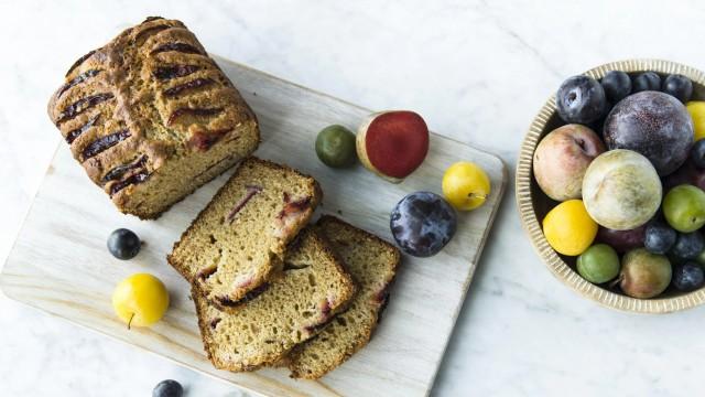 Blondie (brownie au chocolat blanc) / Cake aux prunes