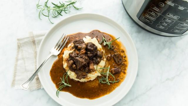 Sauce spag aux lentilles / Boeuf bourgignon à l'autocuiseur