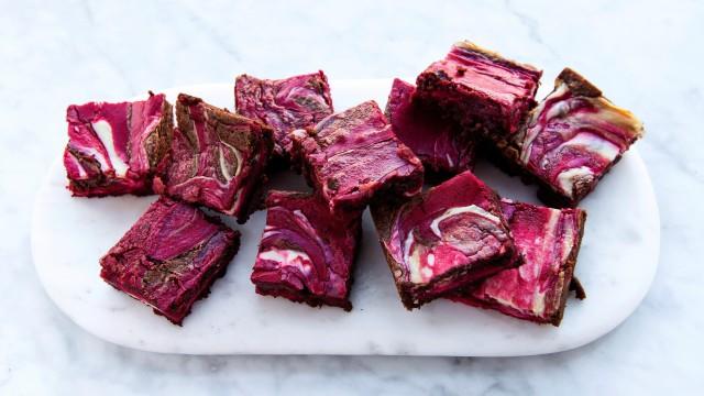 Brownies marbrés red velvet / Gâteau au fromage