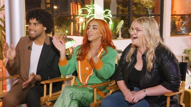 Bilal Hassani, Lola Dubini, Gwendal Marimoutou, Jérôme Anthony