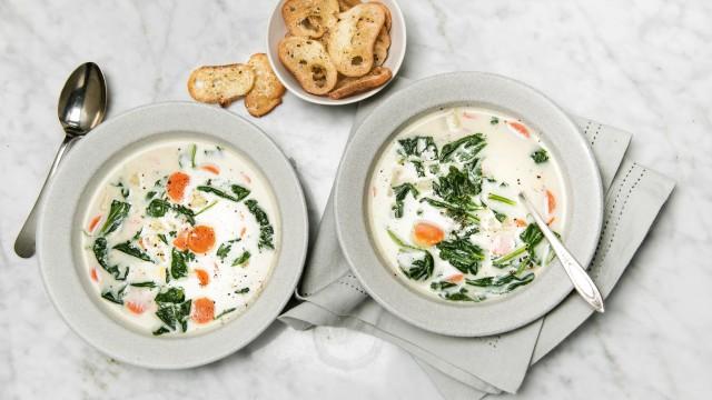 Soupe aux épinards / Spanakopita