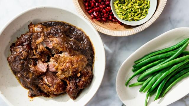 Riz iranien / Agneau braisé aux épices