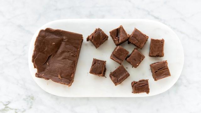 Pop corn caramel, lime et noix coco / Fudge / Tire éponge choco