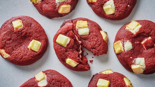 Des biscuits Red Velvet