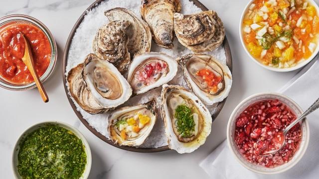 Huîtres et mignonnettes / Soupe aux huîtres