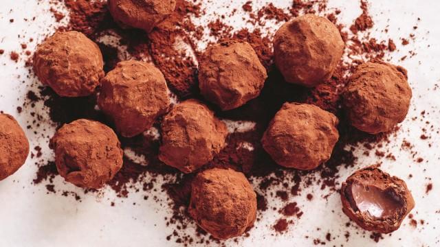 Truffes croustillantes au chocolat au lait