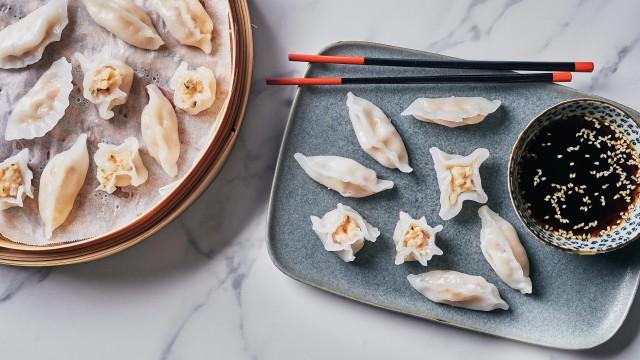 Pâte translucide à dim sum / Dim sums aux fruits de mer