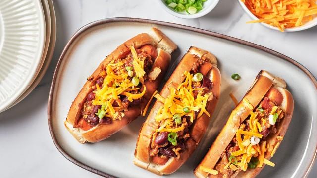 Hot-dogs au chili