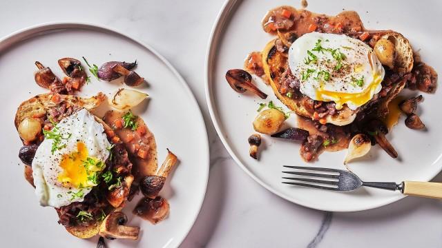 Oeufs en meurette