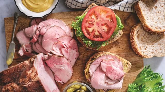 Rôti de porc sous vide à l’érable / Sauce gribiche