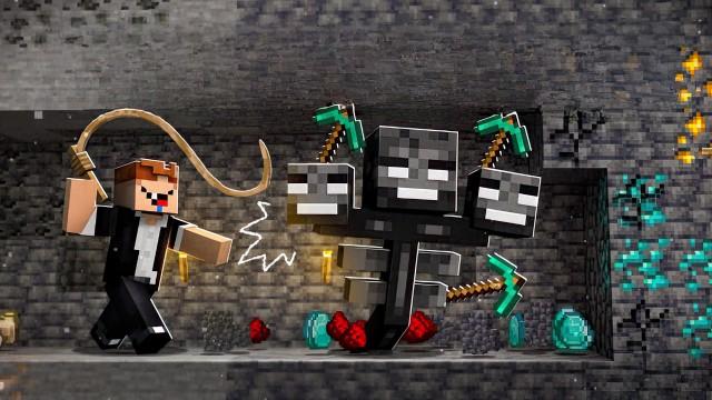 I Tamed the WITHER to MINE!