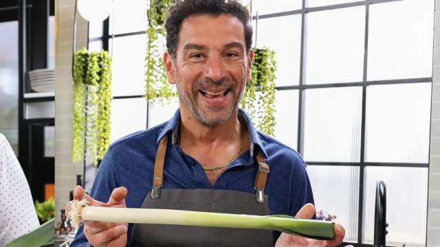 Soupe aux poireaux parfumée / Soufflé aux poireaux