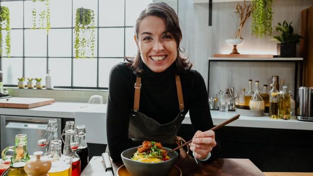 Soupe de miso au tofu / Tofu rôti