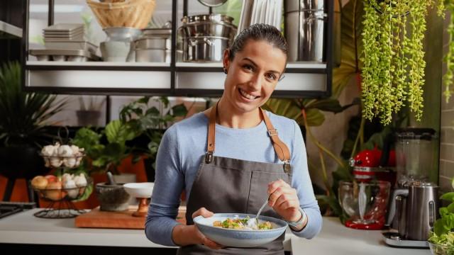 Beignets (bhajis) aux oignons / Tofu au beurre
