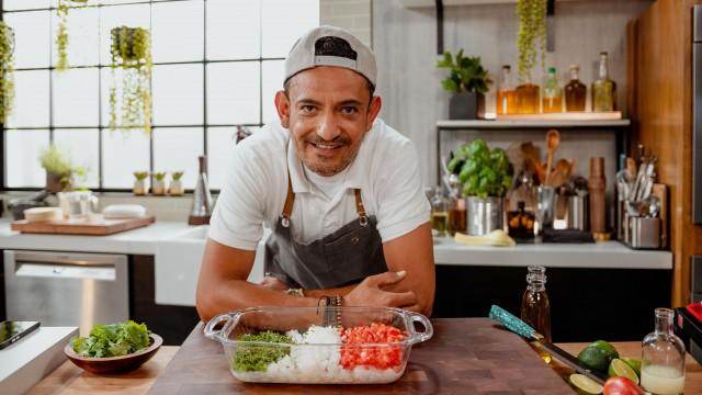 Ceviche acapulco / Tacos de crevettes au piment chipotle