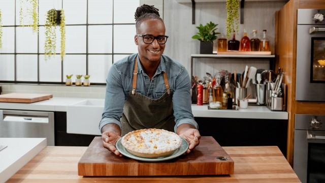 Boulettes façon bœuf bourguignon / Tarte à l'ananas flambé