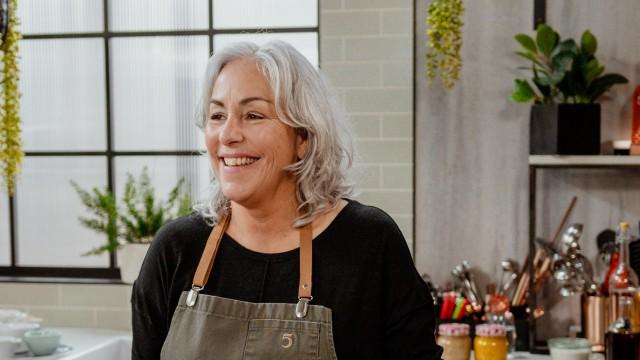 Cretons de veau / Pancakes à l'avoine, pommes et dattes