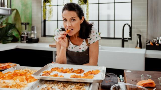 Rouleaux du printemps / Croustilles aux légumes