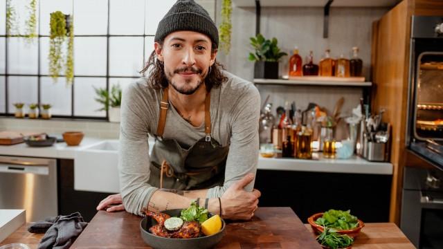 Poulet de cornouailles aux épices / Chutney au fenouil