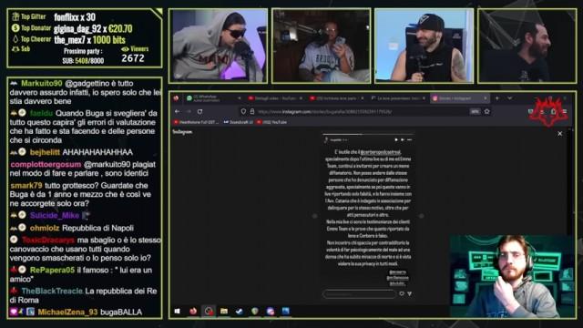 BUGALALLA DICE di AVERCI DENUNCIATO TRAMITE i LEGALI di EmmeTeam. Auguri. | Cerbero Podcast #1808