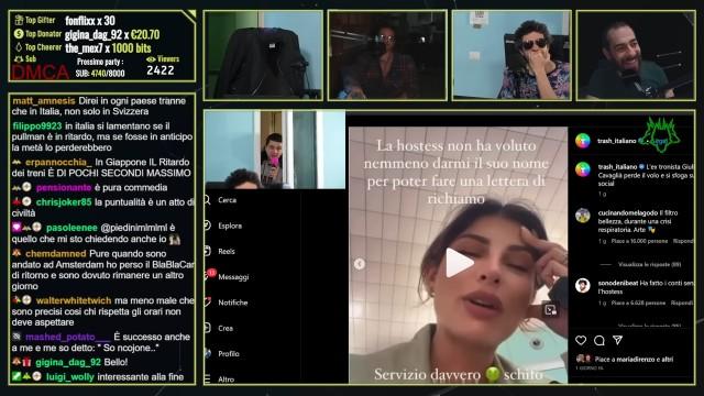 l’INFLUENCER PIAGNUCOLONA Arriva in Ritardo per il Volo e Si Lamenta | Cerbero Podcast #1809