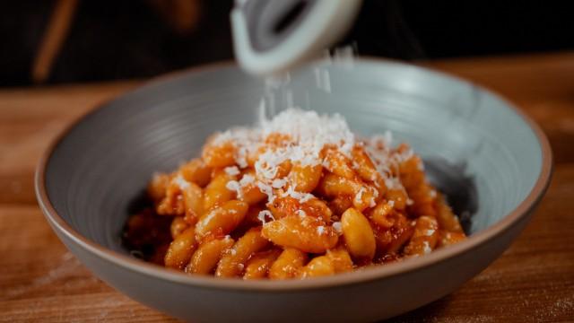 Cavatellis maison / Ragoût à la viande