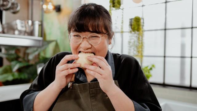Petits pains vapeur aux haricots rouges / Petits pains vapeur au porc épicé