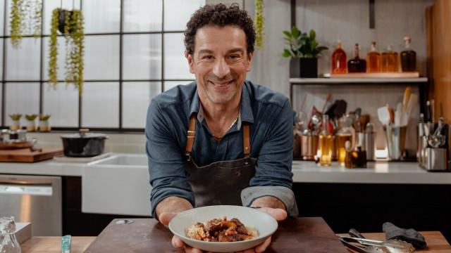 Boeuf bourguignon et riz pilaf