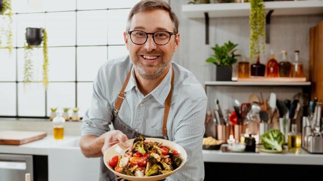 Pesto et beignets de brocoli