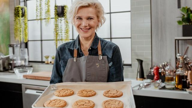 Salade repas / Biscuits au gingembre