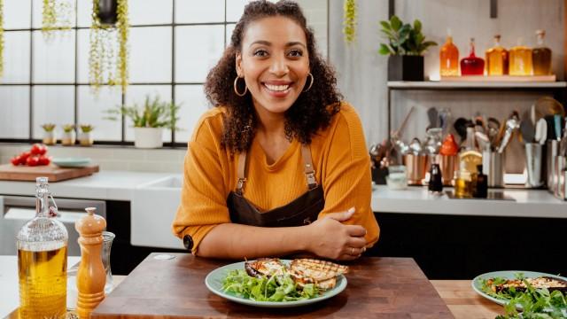 Aubergines farcies / Tarte au lait (galatopita)