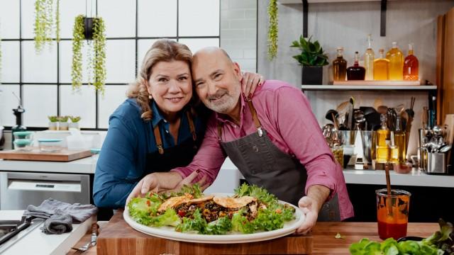 Escalopes poulet express / Salade gourmande lentilles