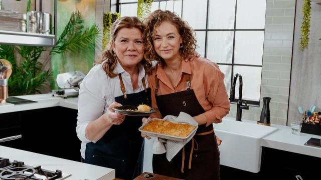 Oeufs à la turque / Rouleaux de pâte kadaïf