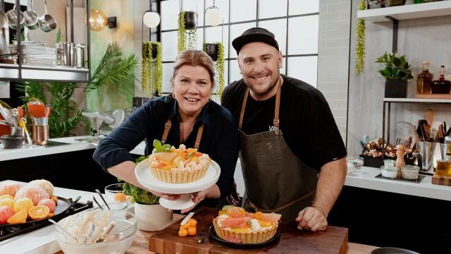 Pâte sucrée / Tarte aux agrumes et aux amandes