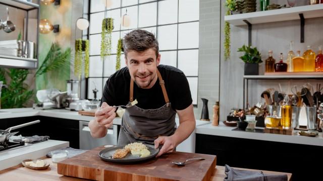 Purée de chou-fleur anti-gaspillage / Plie meunière et semoule de chou-fleur