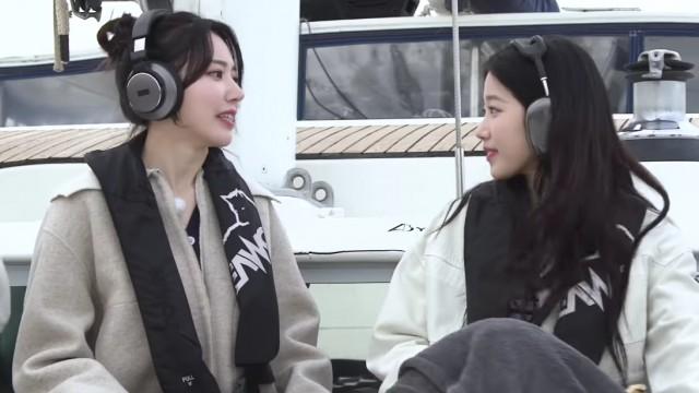 EP(12-1) Shout in Silence on the Yacht, LESSERAFIM's 1st anniversary trip