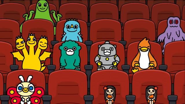 TOHO Cinemas ✖ TV Anime "Chibi Godzilla Strikes Back" Manner Movie