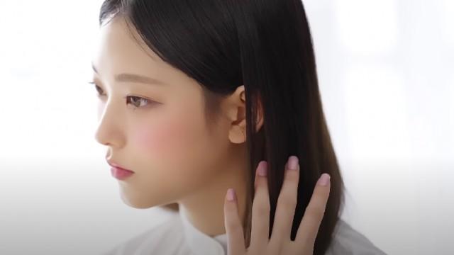 HAERIN W KOREA Photoshoot Behind
