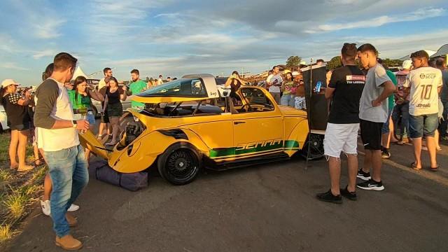 Levei o Ferrusca no evento - Causou?