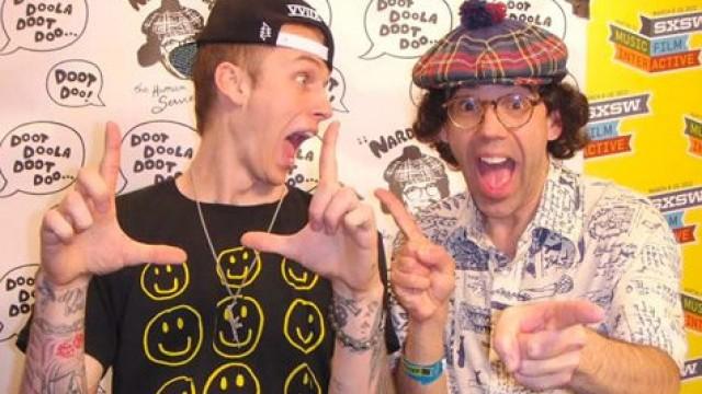 Nardwuar vs. Machine Gun Kelly