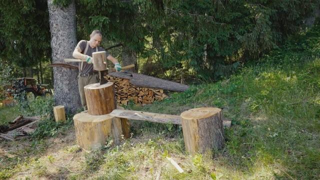 Wie man Holzschindeln macht