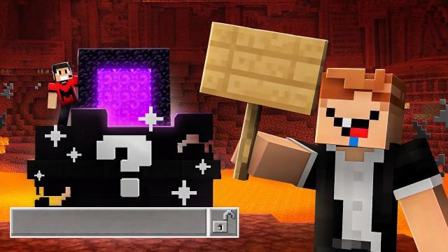 PEACEFUL MODE machine in Nether | THE MOVIE